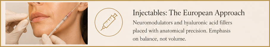 Injectables: The European Approach — subtle, anatomically guided placement